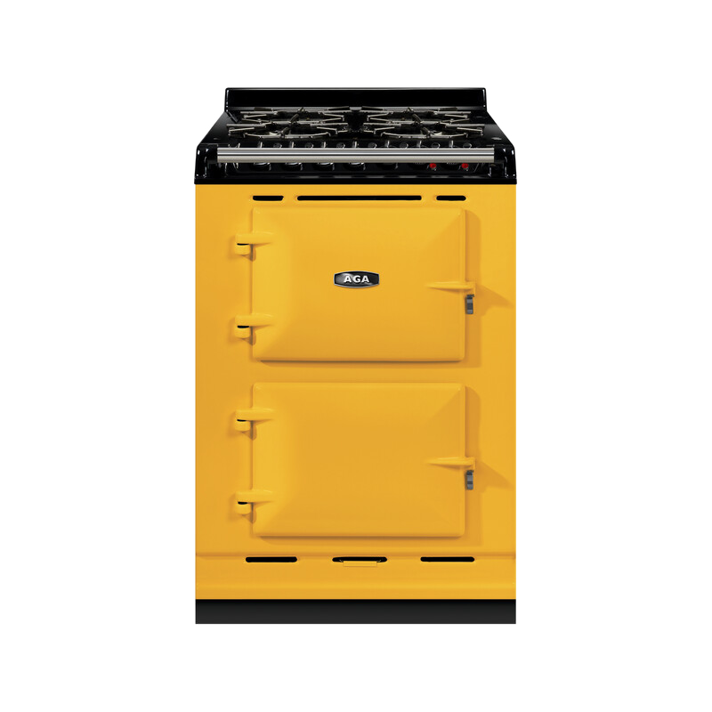 AGA Mini Conventional Dual Fuel Mustard
