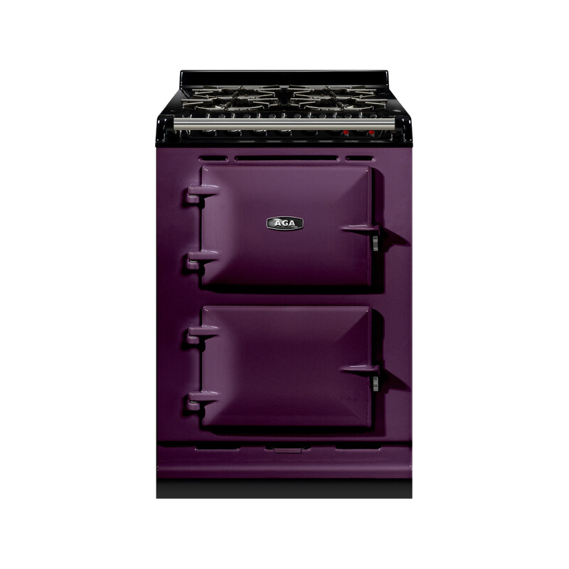 AGA Mini Conventional Dual Fuel Aubergine