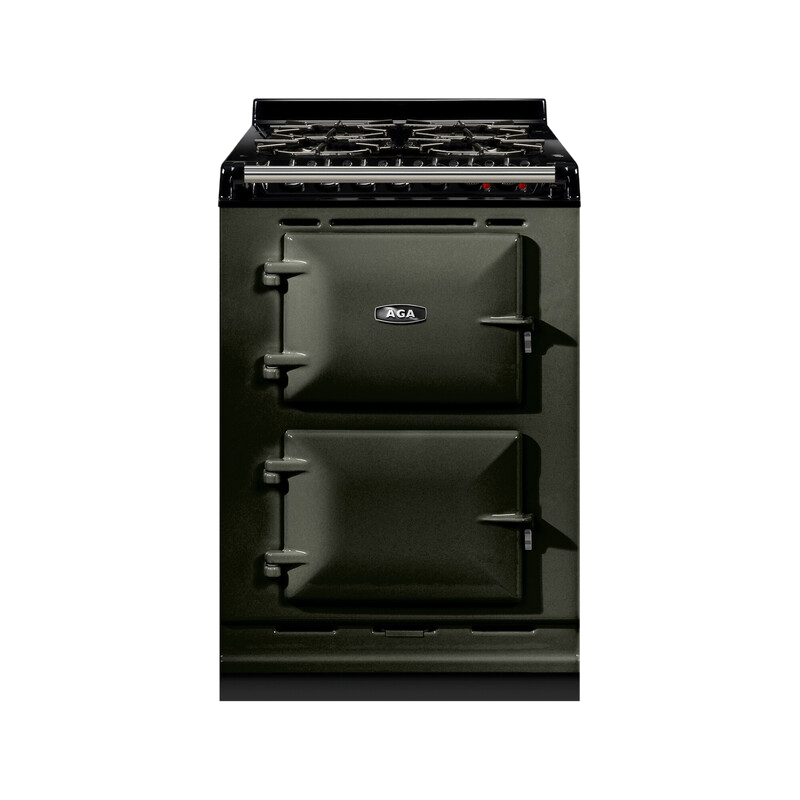 AGA Mini Conventional Dual Fuel Pewter