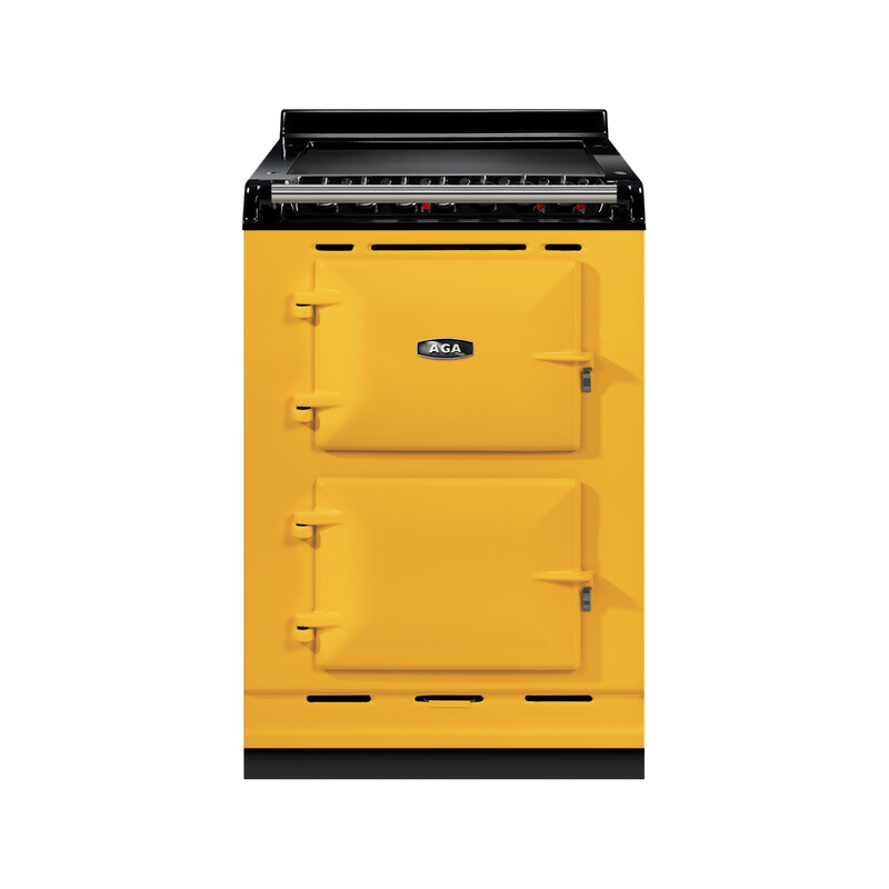 AGA Mini Conventional Ceramic Hob Mustard