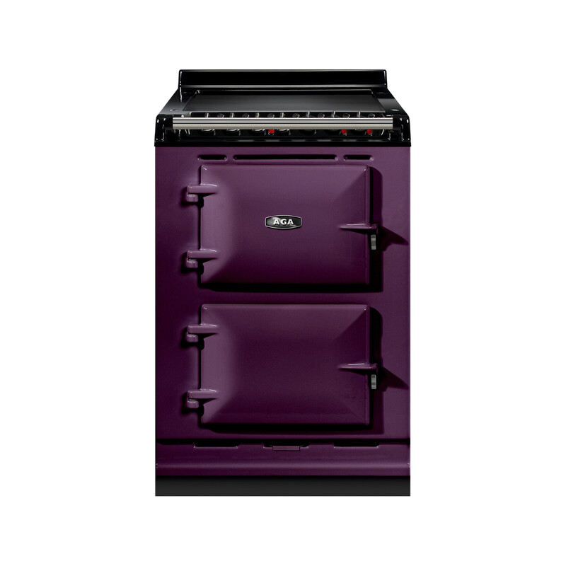 AGA Mini Conventional Ceramic Hob Aubergine