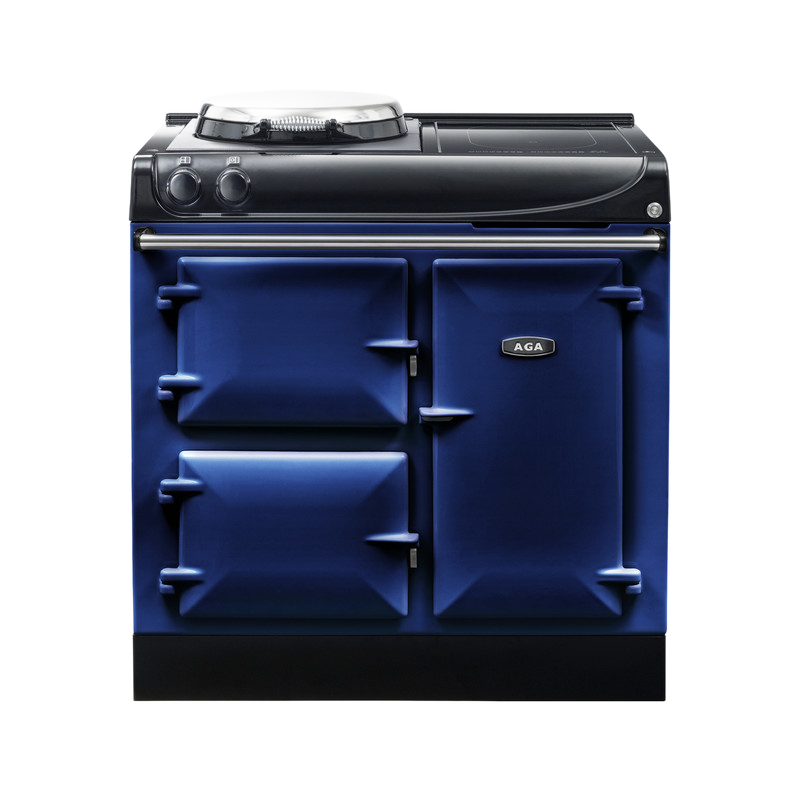 AGA Compact 90 3-door Hotplate + Induction Dartmouth Blue
