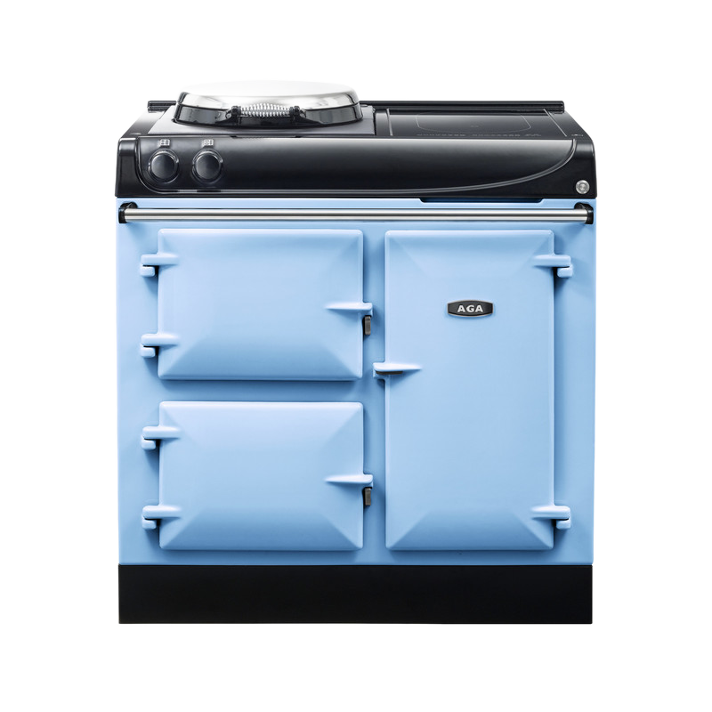 AGA Compact 90 3-door Hotplate + Induction Duck Egg Blue
