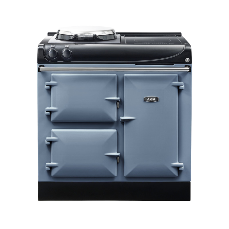 AGA Compact 90 3-door Hotplate + Induction Dove
