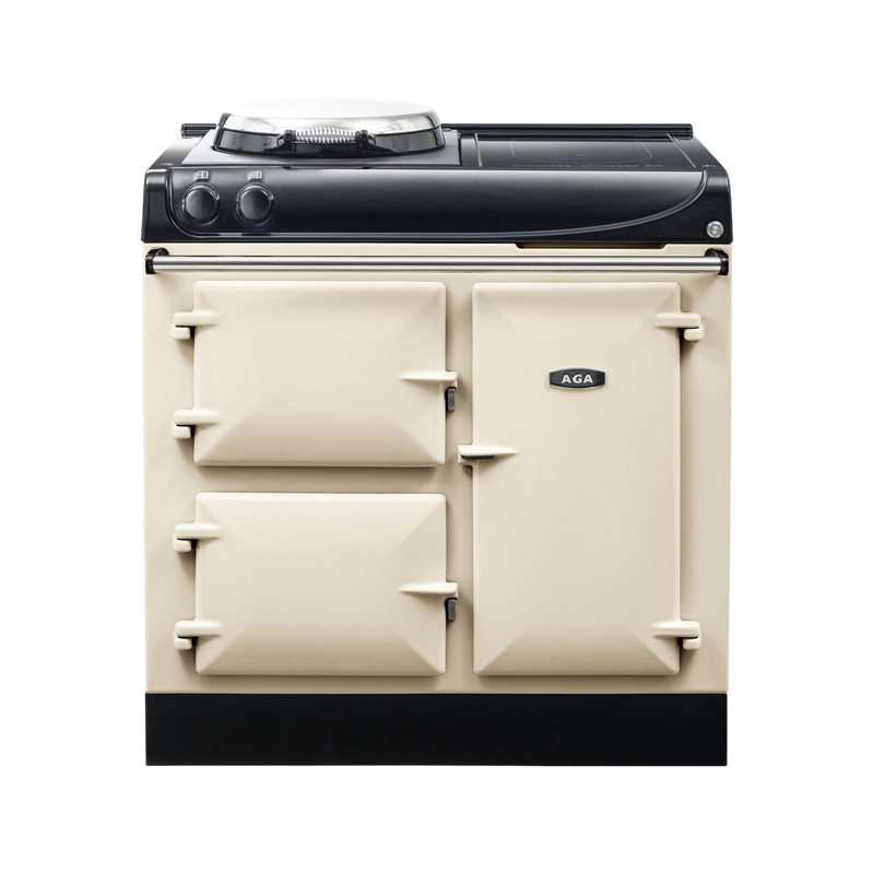 AGA Compact 90 3-door Hotplate + Induction Linen