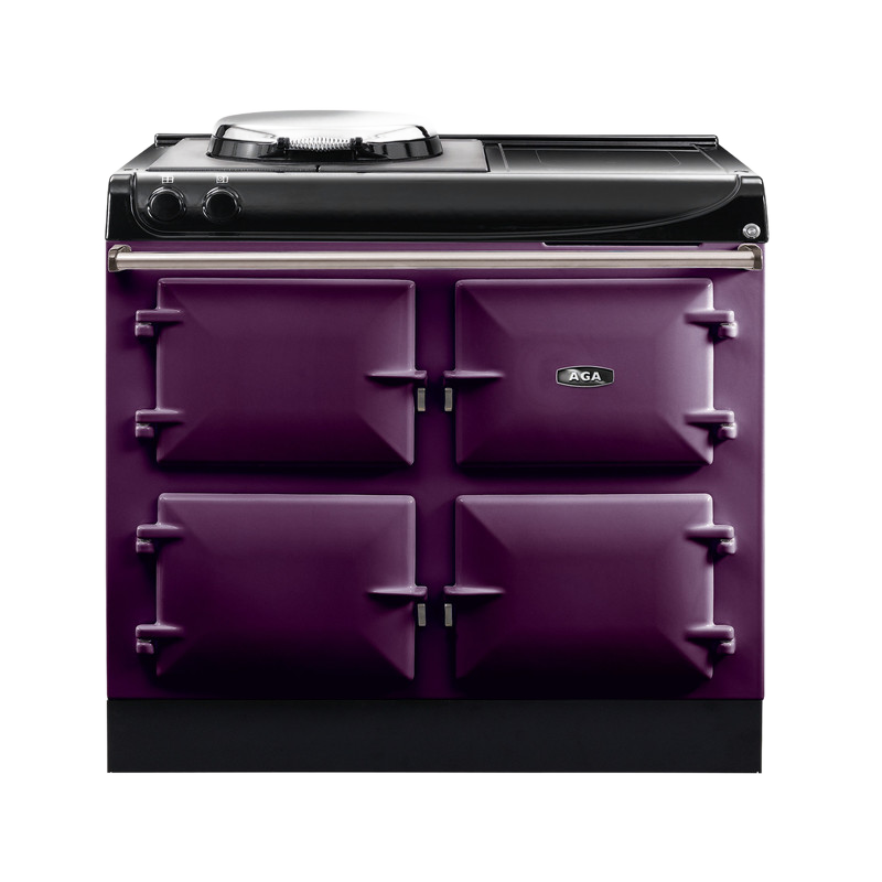 AGA Compact 100 4-door Hotplate + Induction Aubergine