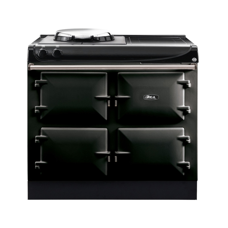 AGA Compact 100 4-door Hotplate + Induction Black