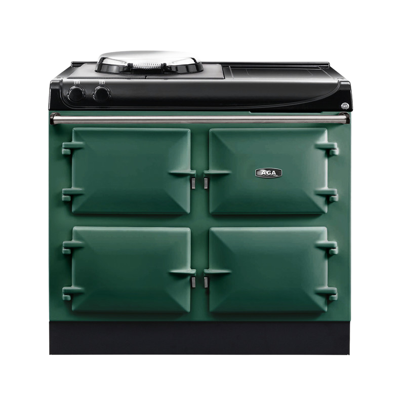 AGA Compact 100 4-door Hotplate + Induction British Racing Green