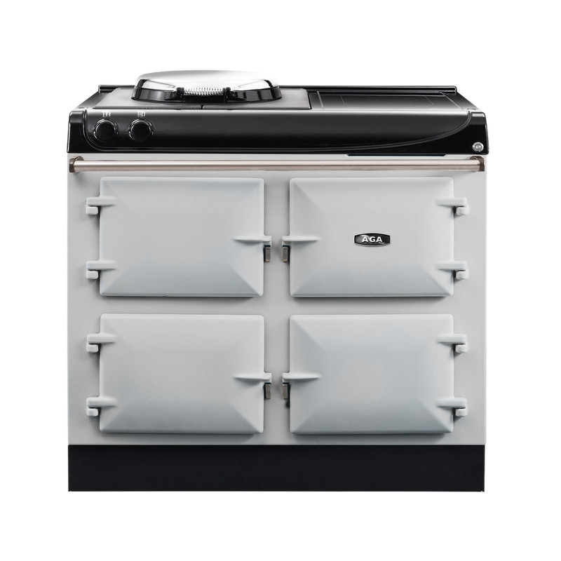 AGA Compact 100 4-door Hotplate + Induction Pearl Ashes