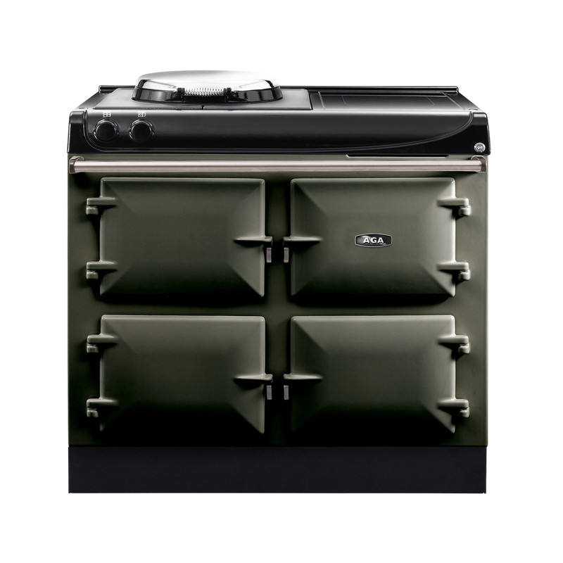 AGA Compact 100 4-door Hotplate + Induction Pewter