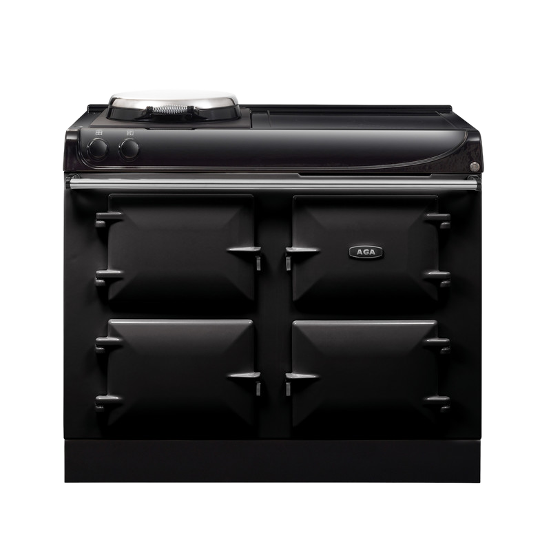 AGA Compact 110 4-door Hotplate + Induction Black