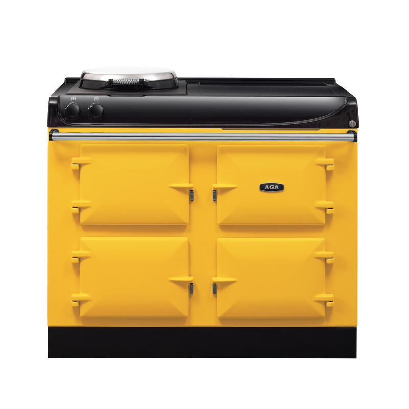 AGA Compact 110 4-door Hotplate + Induction Mustard
