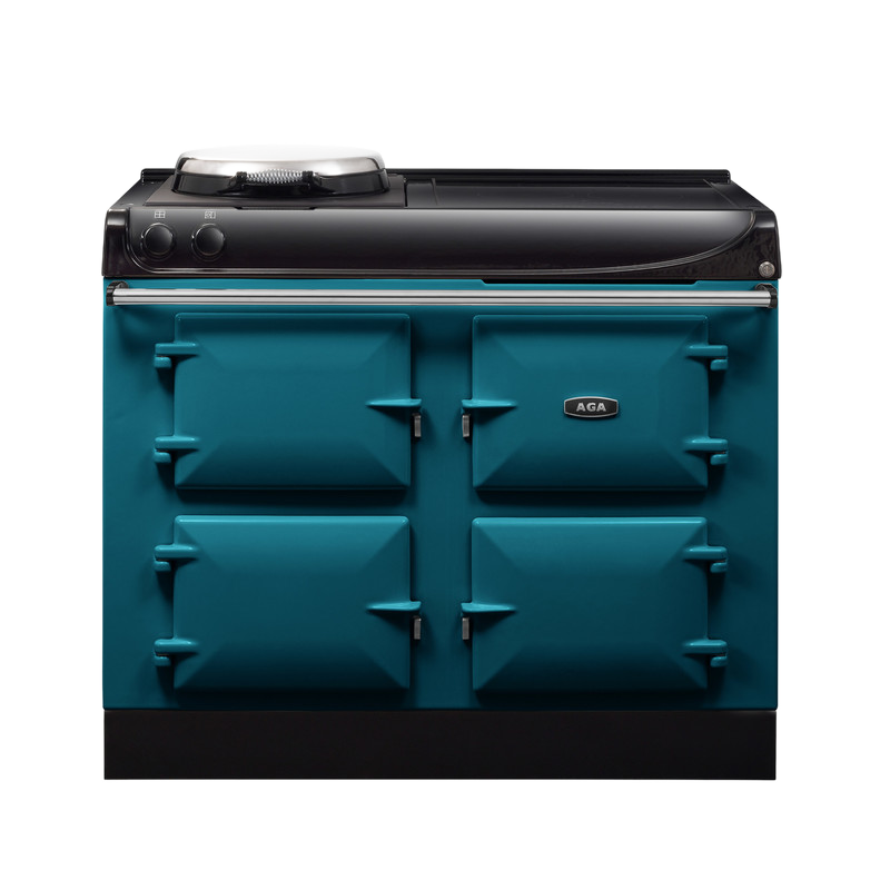 AGA Compact 110 4-door Hotplate + Induction Salcombe Blue