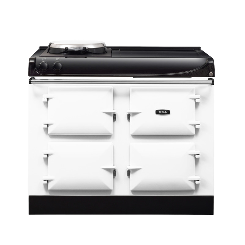 AGA Compact 110 4-door Hotplate + Induction White