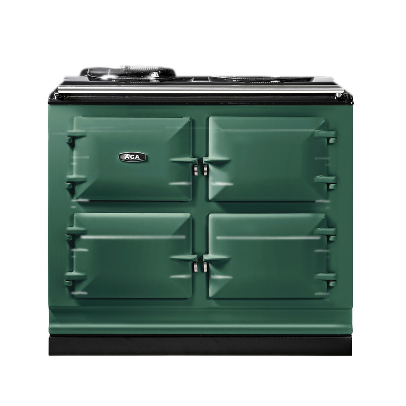 AGA Signature 100 Twin Hotplates British Racing Green