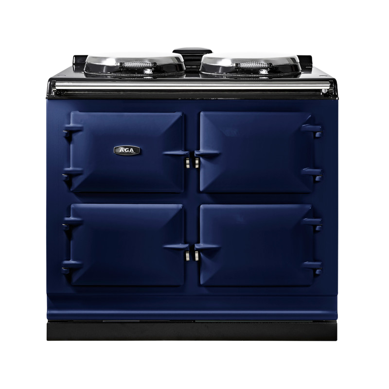 AGA Signature 100 Twin Hotplates Dark Blue