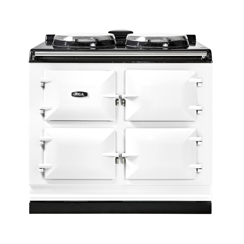 AGA Signature 100 Twin Hotplates White