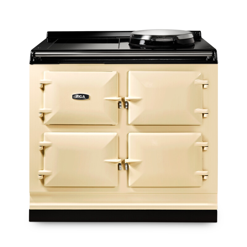 AGA Signature 100 Hotplate + Induction Hob Cream
