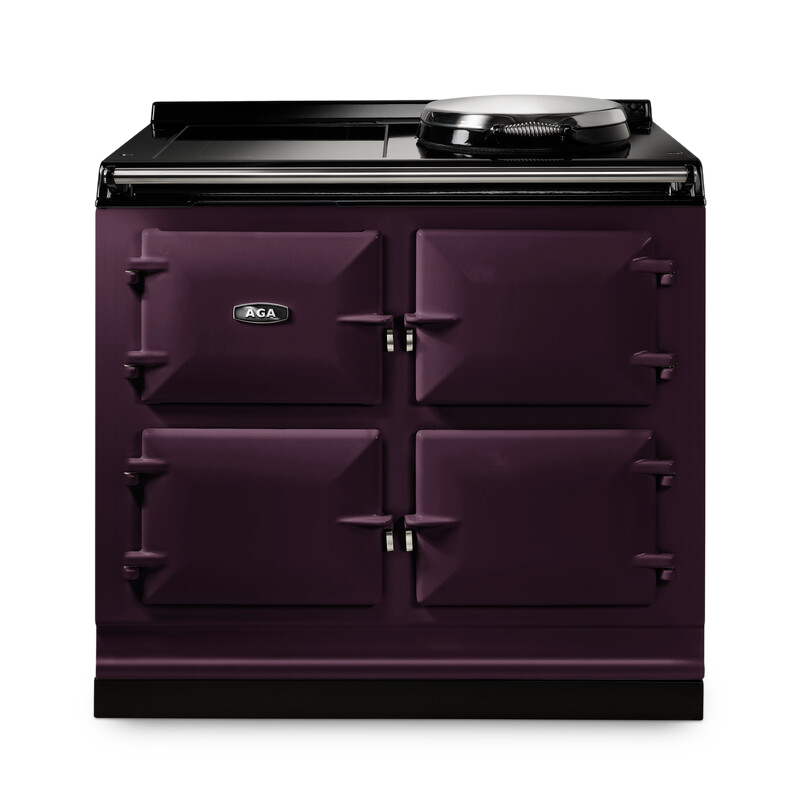 AGA Signature 100 Hotplate + Induction Hob Aubergine