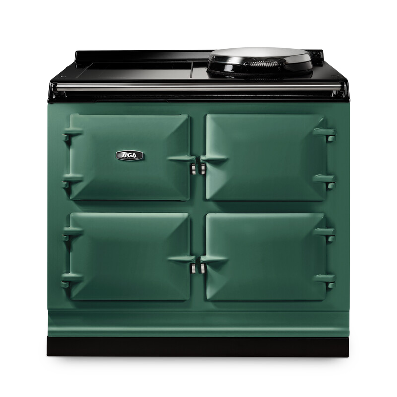 AGA Signature 100 Hotplate + Induction Hob British Racing Green