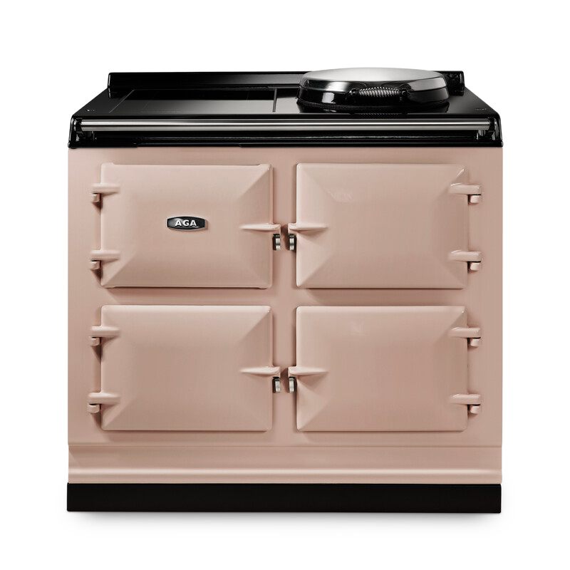 AGA Signature 100 Hotplate + Induction Hob Blush