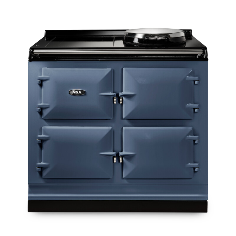 AGA Signature 100 Hotplate + Induction Hob Dartmouth Blue