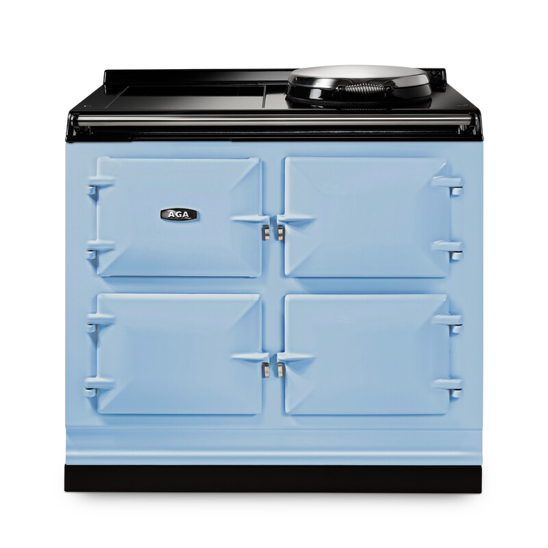 AGA Signature 100 Hotplate + Induction Hob Duck Egg Blue