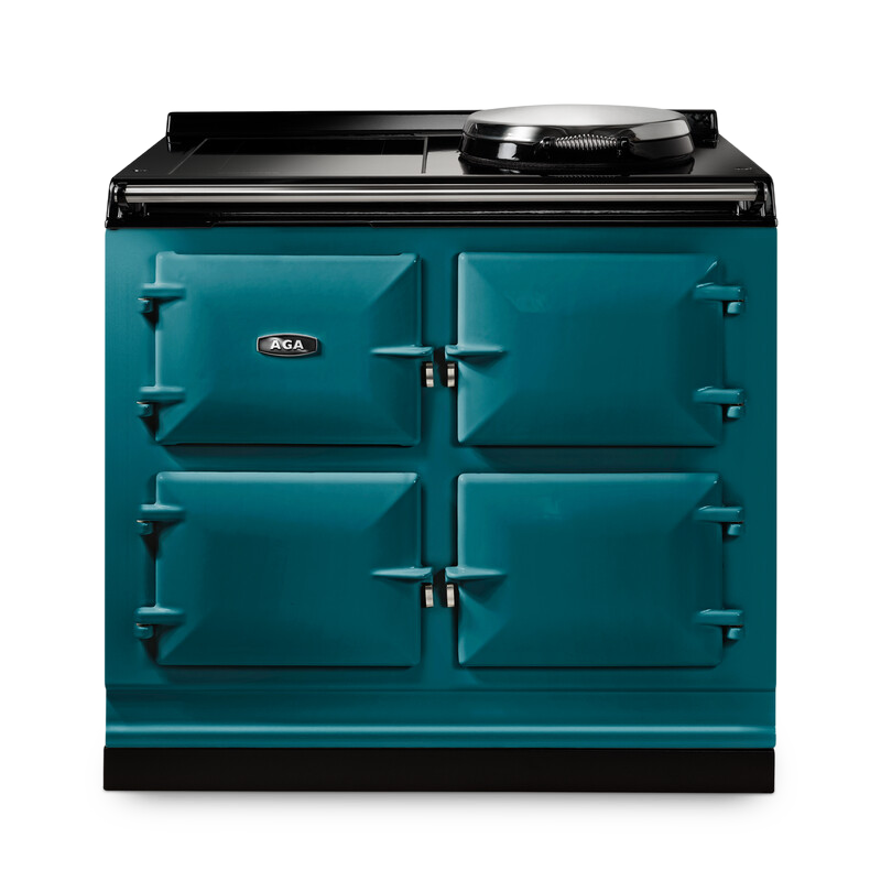 AGA Signature 100 Hotplate + Induction Hob Salcombe Blue