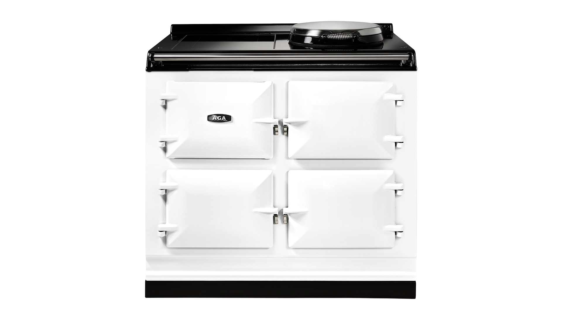 AGA Signature 100 Hotplate + Induction Hob White