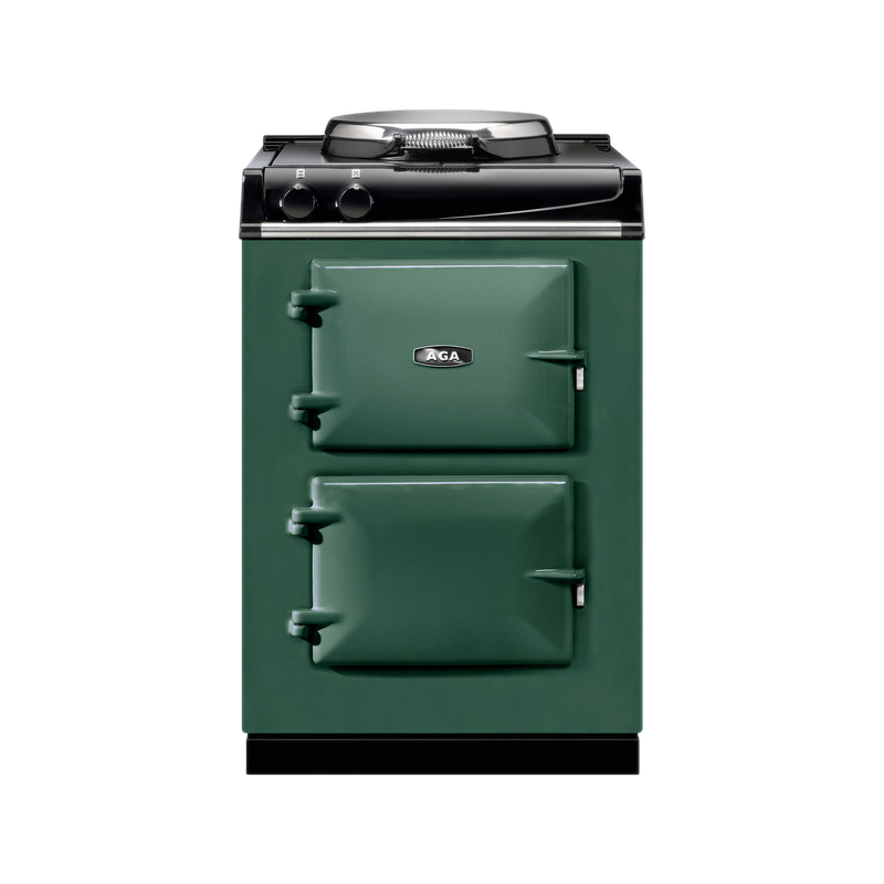 AGA Mini Cast Iron 60 Electric in British Racing Green