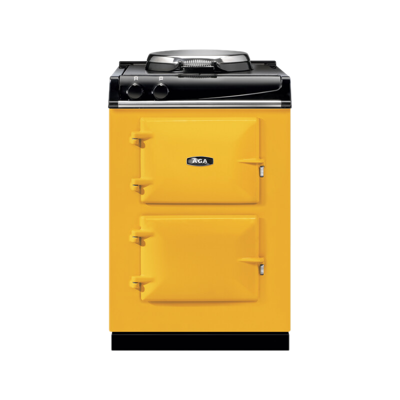 AGA Mini Cast Iron Hot Plate Mustard