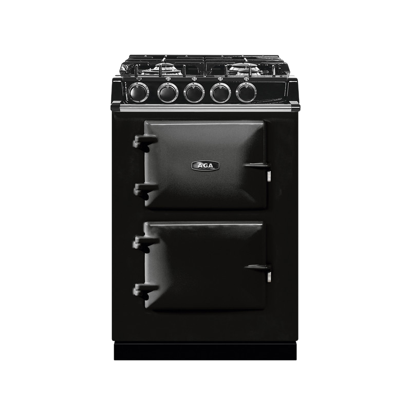 AGA Mini Cast Iron Gas Hob Black