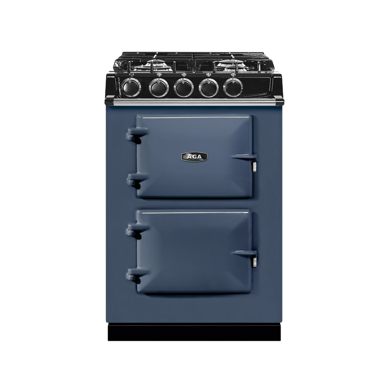 AGA Mini Cast Iron Gas Hob Dark Blue