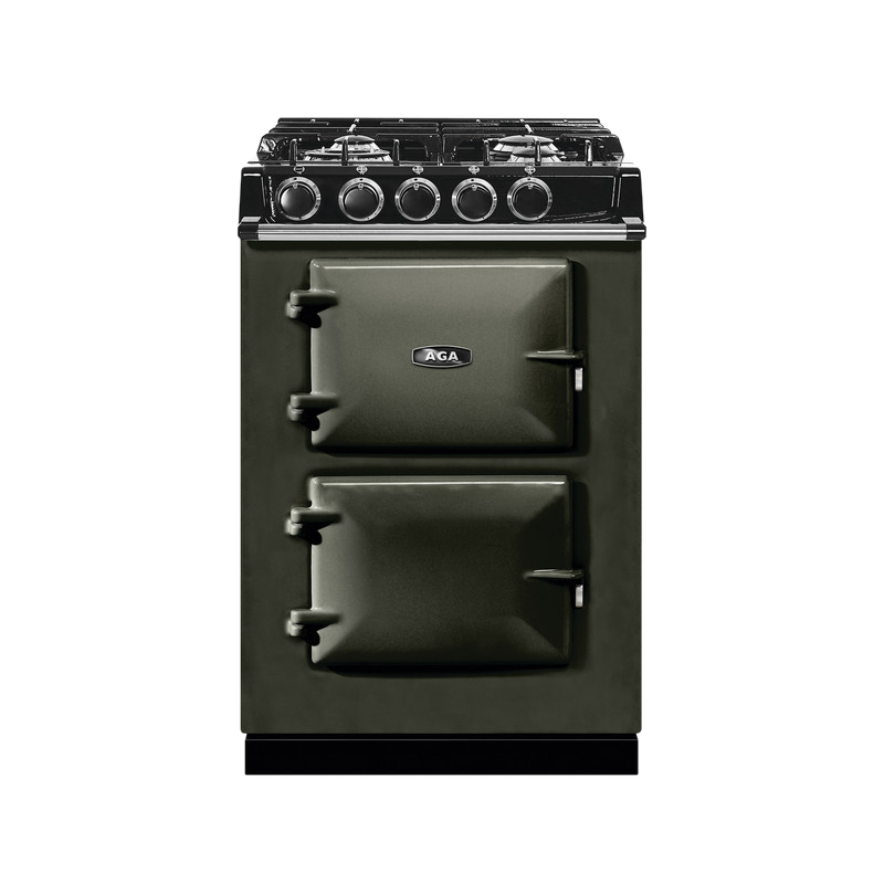 AGA Mini Cast Iron Gas Hob Pewter