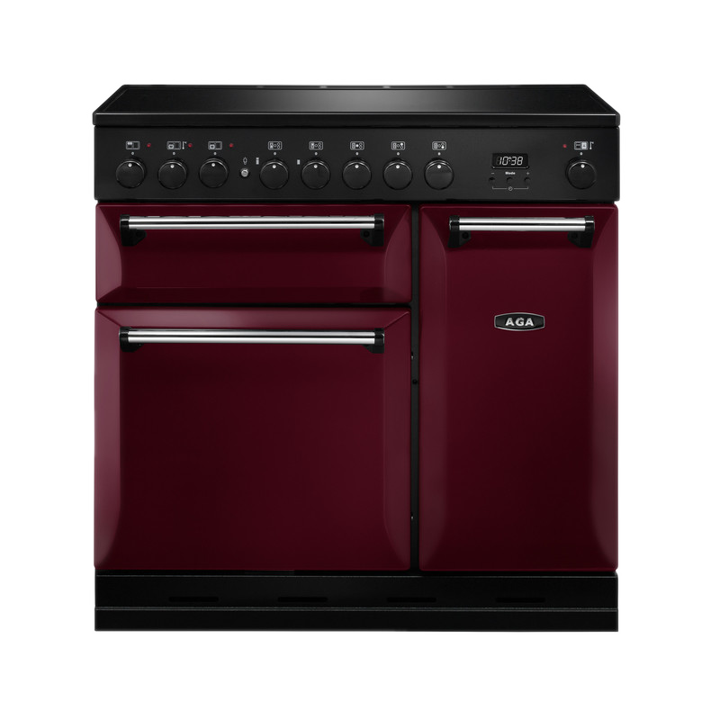 AGA Masterchef Deluxe 90 Induction Cranberry