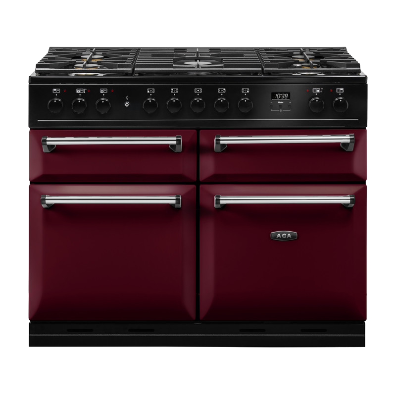AGA Masterchef Deluxe 110 Dual Fuel Cranberry