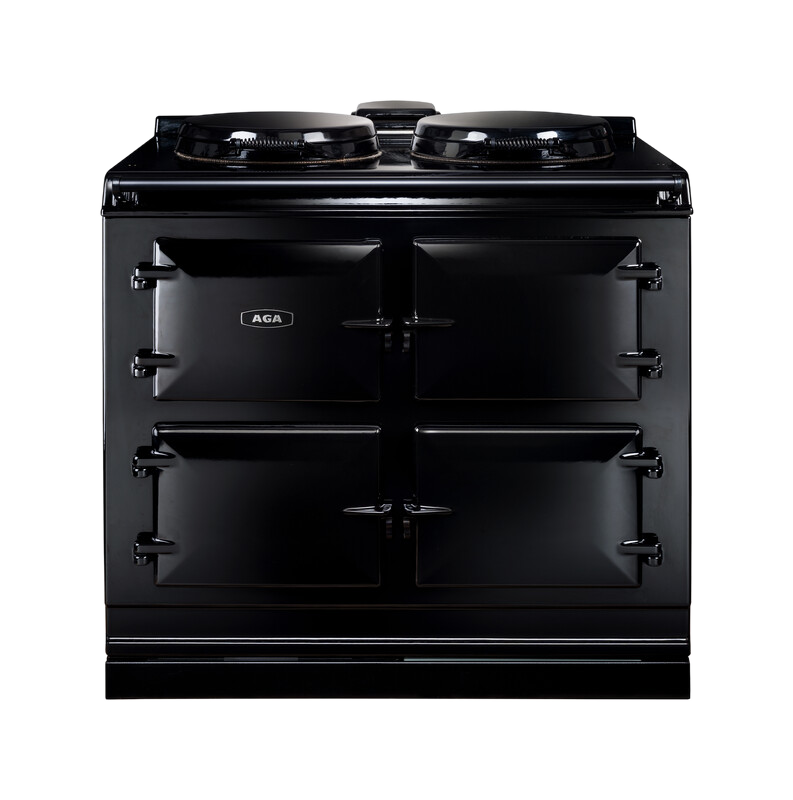 AGA Classic 100 Twin Hotplates Black Edition