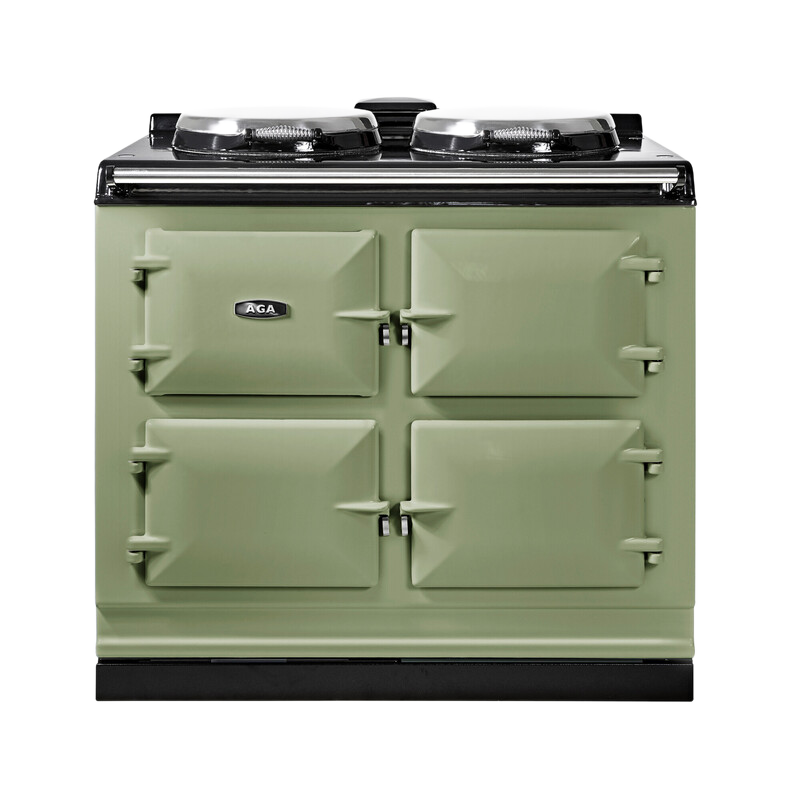 AGA Classic 100 Twin Hotplates Olivine