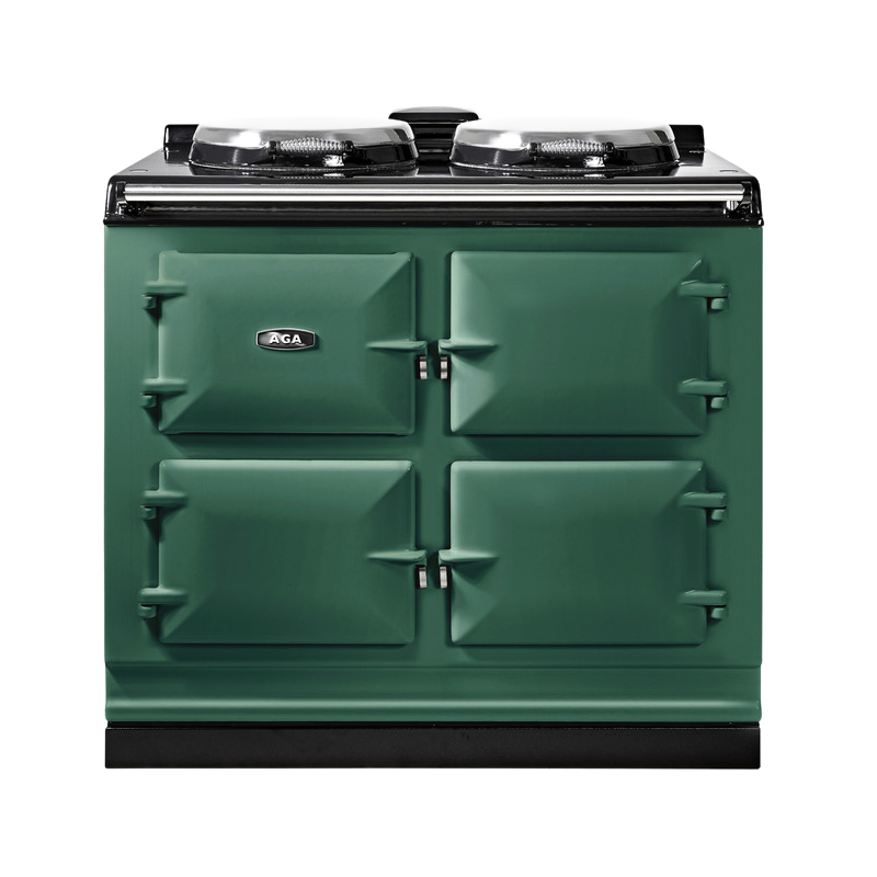 AGA Classic 100 Twin Hotplates British Racing Green