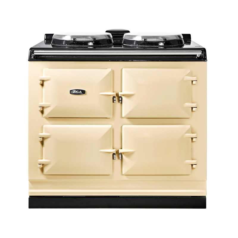 AGA Classic 100 Twin Hotplates Cream