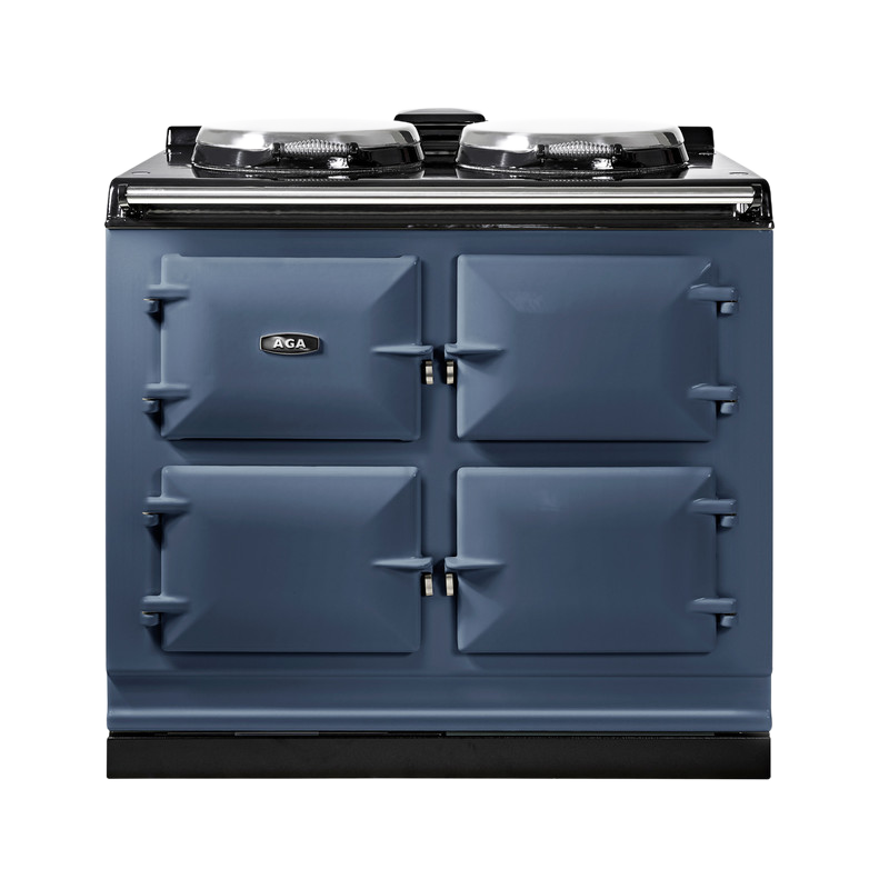 AGA Classic 100 Twin Hotplates Dartmouth Blue