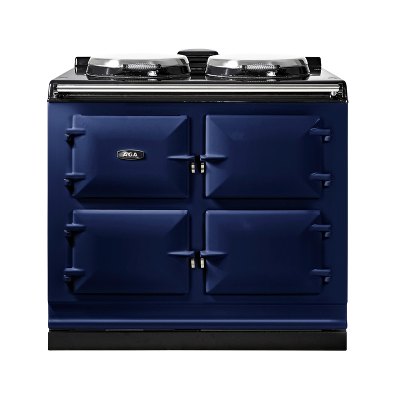 AGA Classic 100 Twin Hotplates Dark Blue