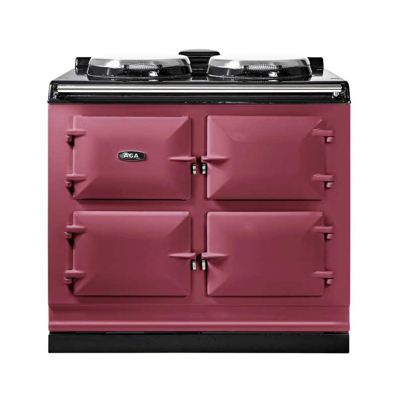 AGA Classic 100 Twin Hotplates Raspberry
