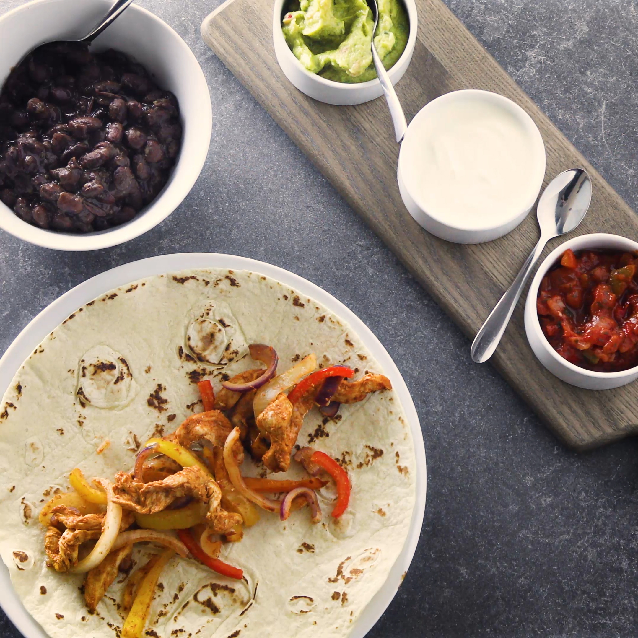 Sizzling Chicken Fajitas