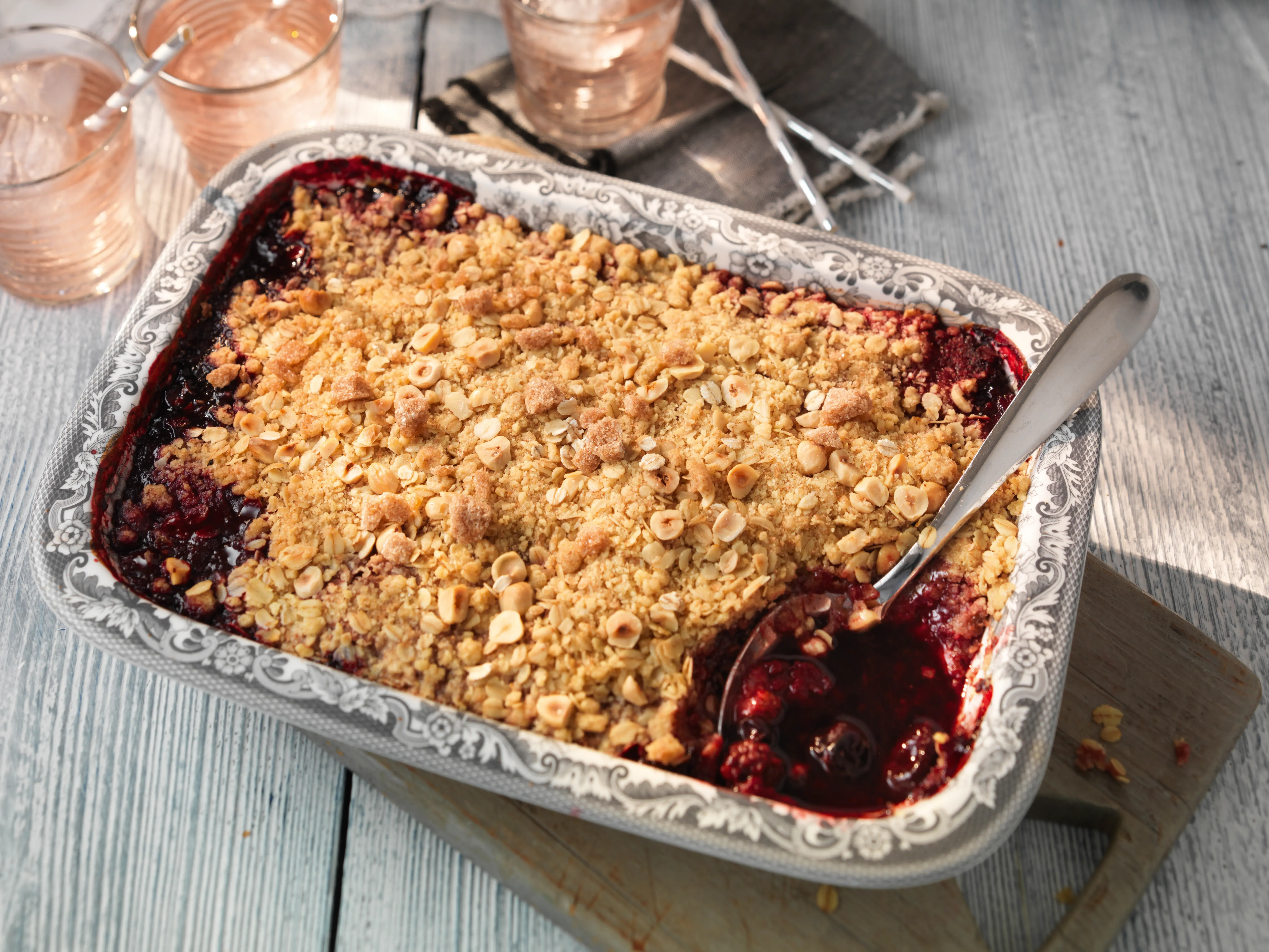 AGA Fruit Crumble