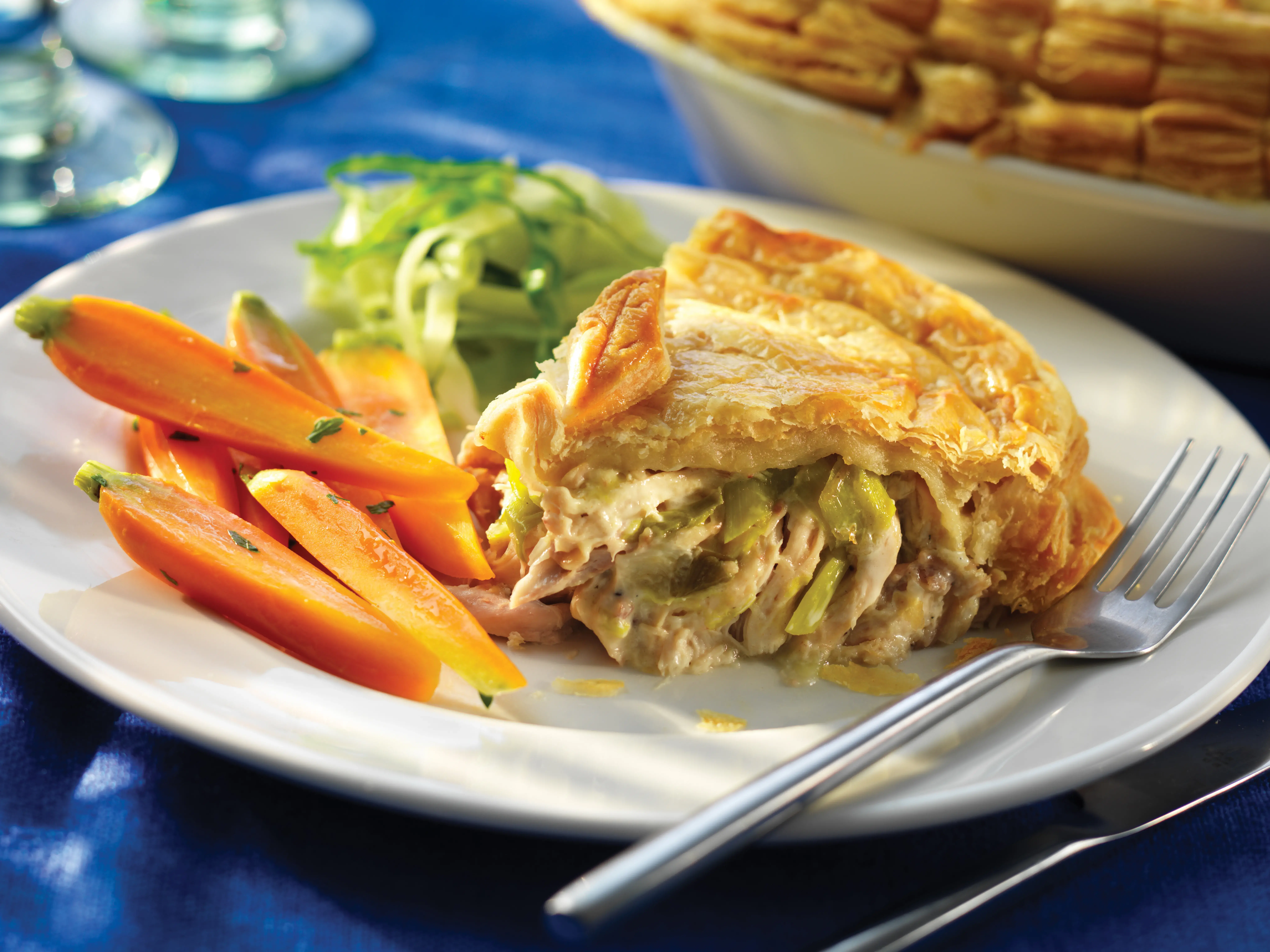 Chicken and Leek Pie