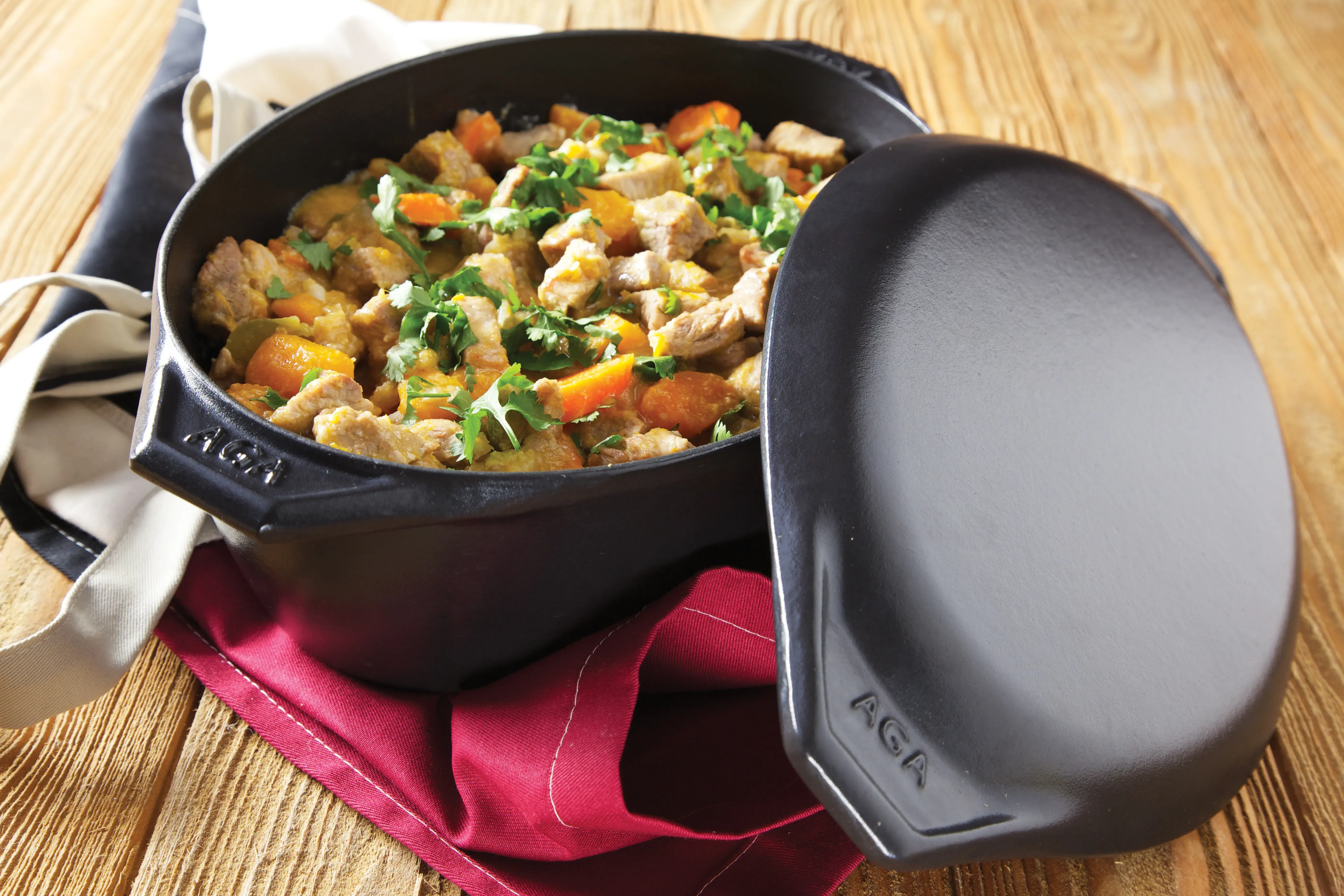 Pork and Butternut Squash Casserole