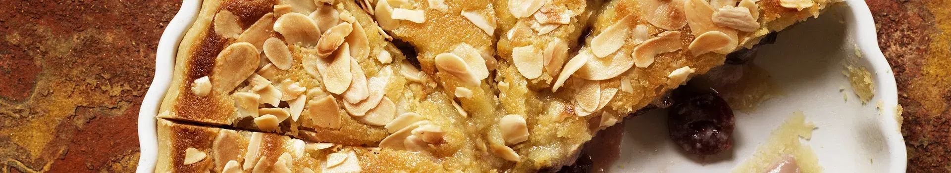 Cherry Frangipane Flan