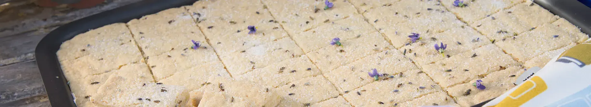 AGA Lavender Shortbread