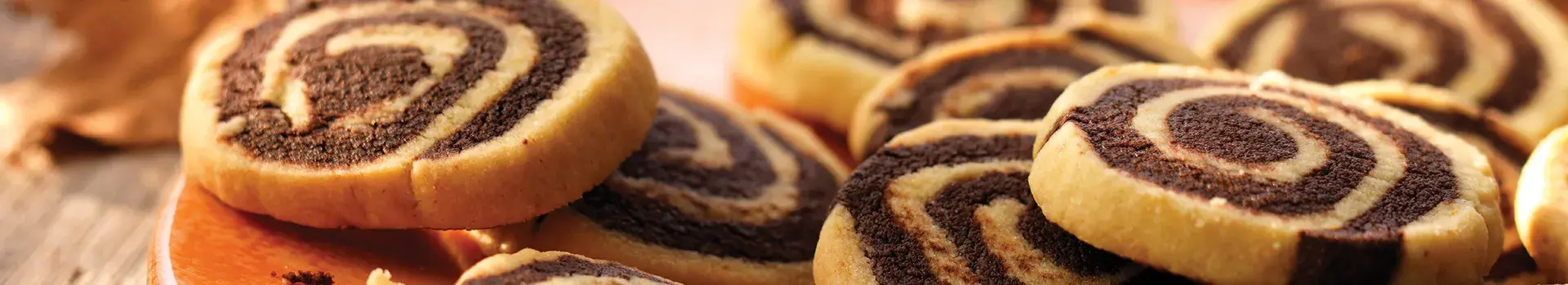 Orange And Chocolate Whirls